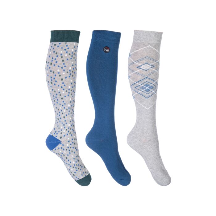 HKM Ladies Socks 3PK - Florida